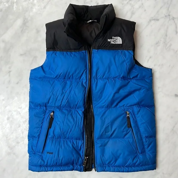 North face goose down vest hot sale